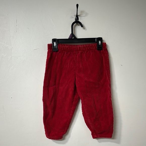 Mulberry Red Corduroy Casual Bottoms 90’s - Picture 1 of 3